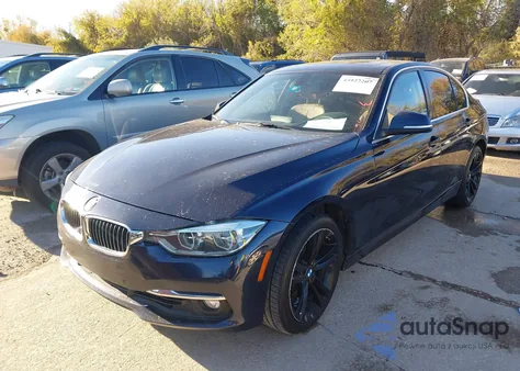 2016 BMW 328I из США, поврежденный, VIN WBA8E9G55GNT45397